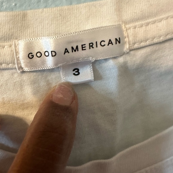 NWT GOOD AMERICAN CROP TOP & SEAMLESS RIBBED LEGGING - Picture 8 of 10